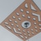 Ekena Millwork Chevron Wood Fretwork Pierced Ceiling Medallion, Wood (Paint Grade), 34"OD x 8 3/4"ID x 3/8"T CMWP34X34X0375CHMF - alternate 9